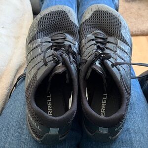Merrell Men's Gray and Black Athletic Shoes